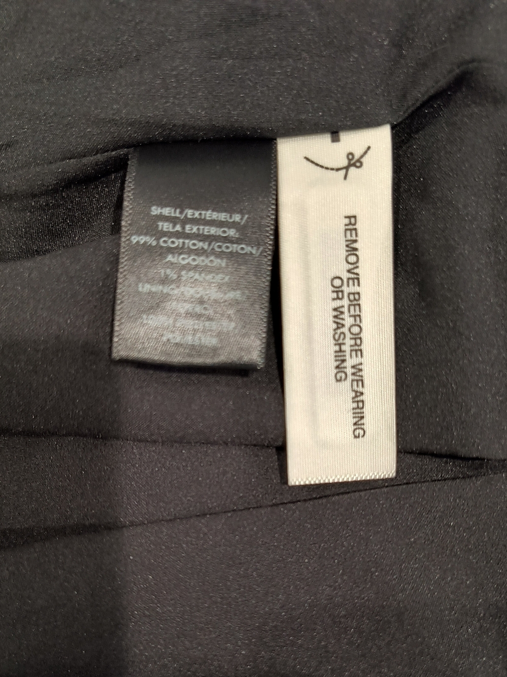 Ann Taylor Black Textured Zip-Front Blazer with Gold Hardware - Picture 7 of 7